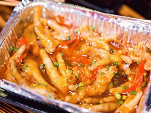 阳西锡纸鸡爪